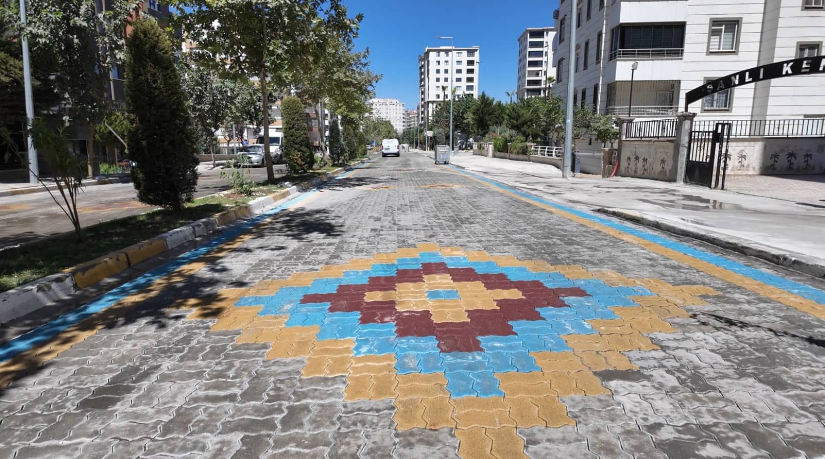 Karaköprü atakent'te 5 sokak baştan sona yenilendi