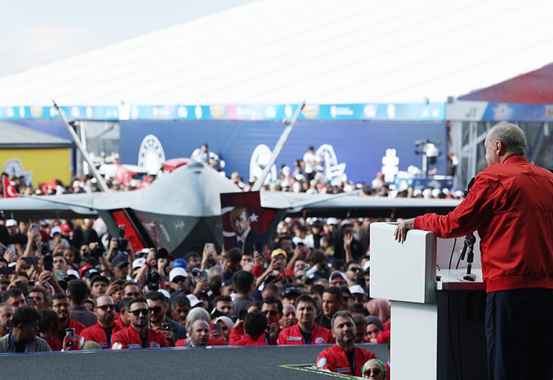 Cumhurbaşkanı Erdoğan: "Savunma sanayisinde tam bir devrime imza atıyoruz"
