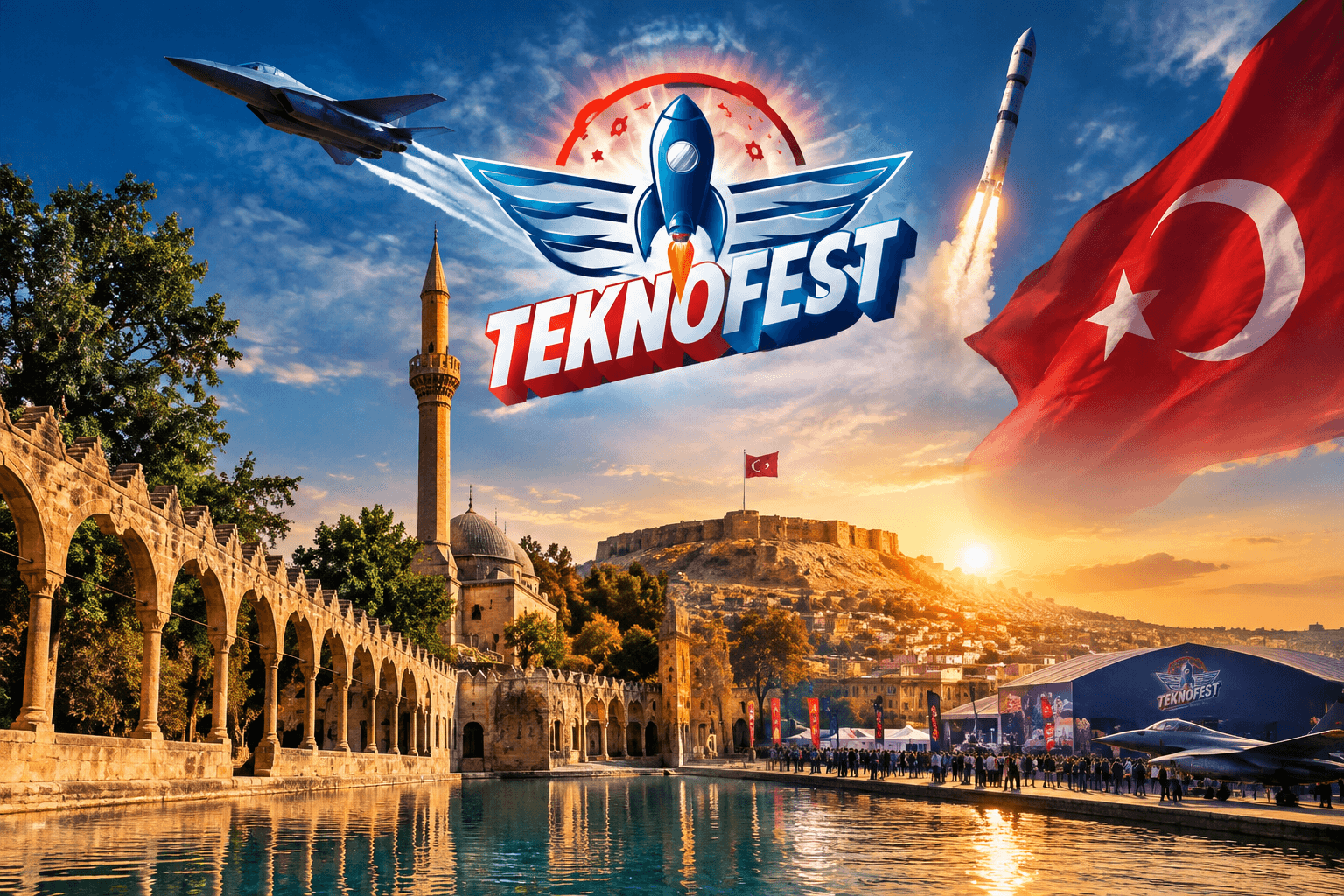 “Ezelden ebede”: Şanlıurfa’dan TEKNOFEST daveti