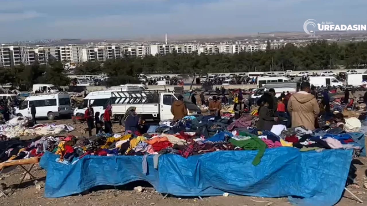 Şanlıurfa'da Suriyelilerin Kurduğu İkinci El Ürün Pazarı Yoğun İlgi Görüyor